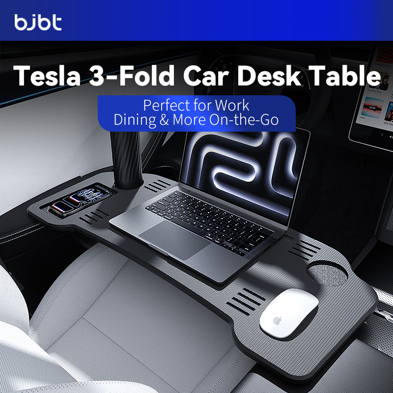 Desk Setup Ideas - BJBT Foldable Car Laptop Desk Upgraded