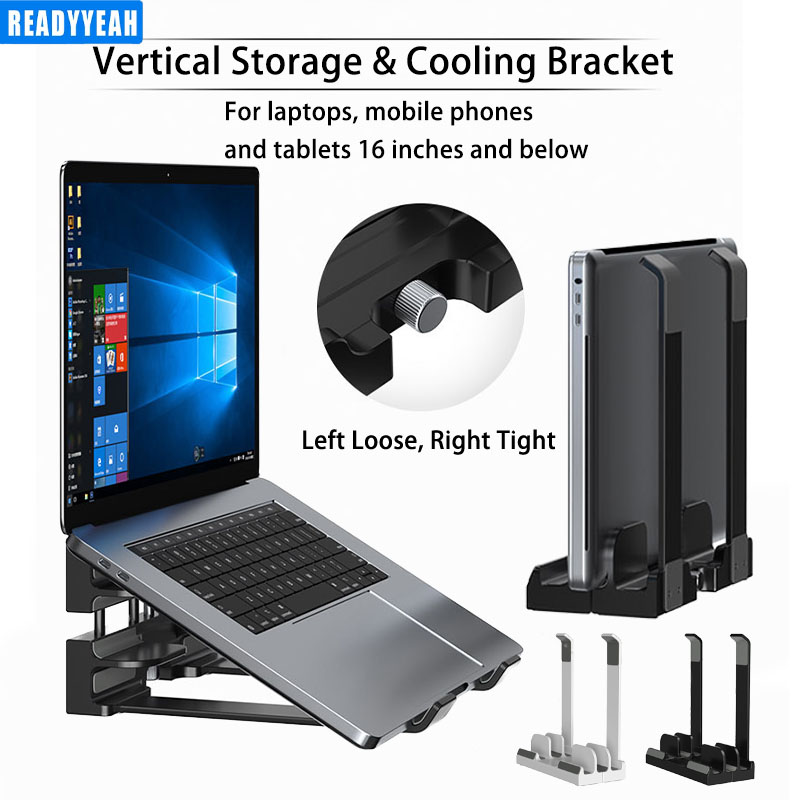 Vertical Laptop Stand - Vertical Laptop Stand For Storage And