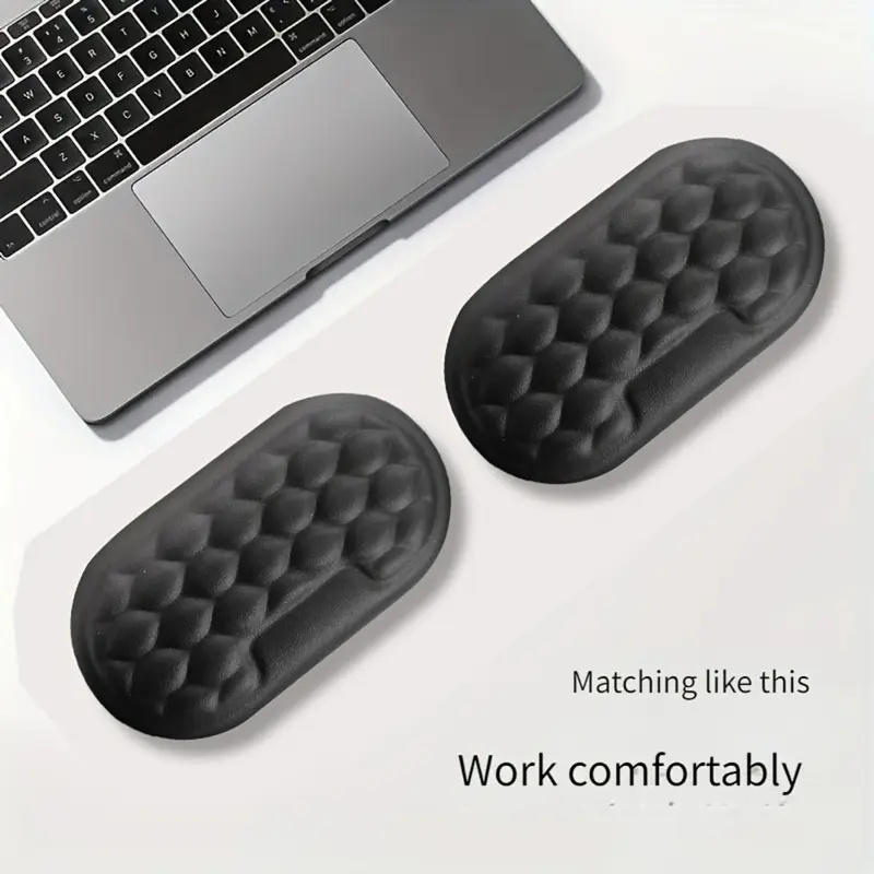 Desk Setup Ergonomic - Memory Foam Ergonomic Wrist Support Cushion