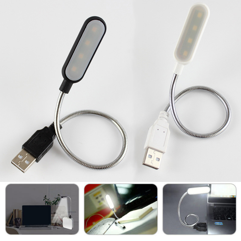 Mini 4 LED Book Lamp Portable  - Desk Setup Ideas 리뷰 및 가격