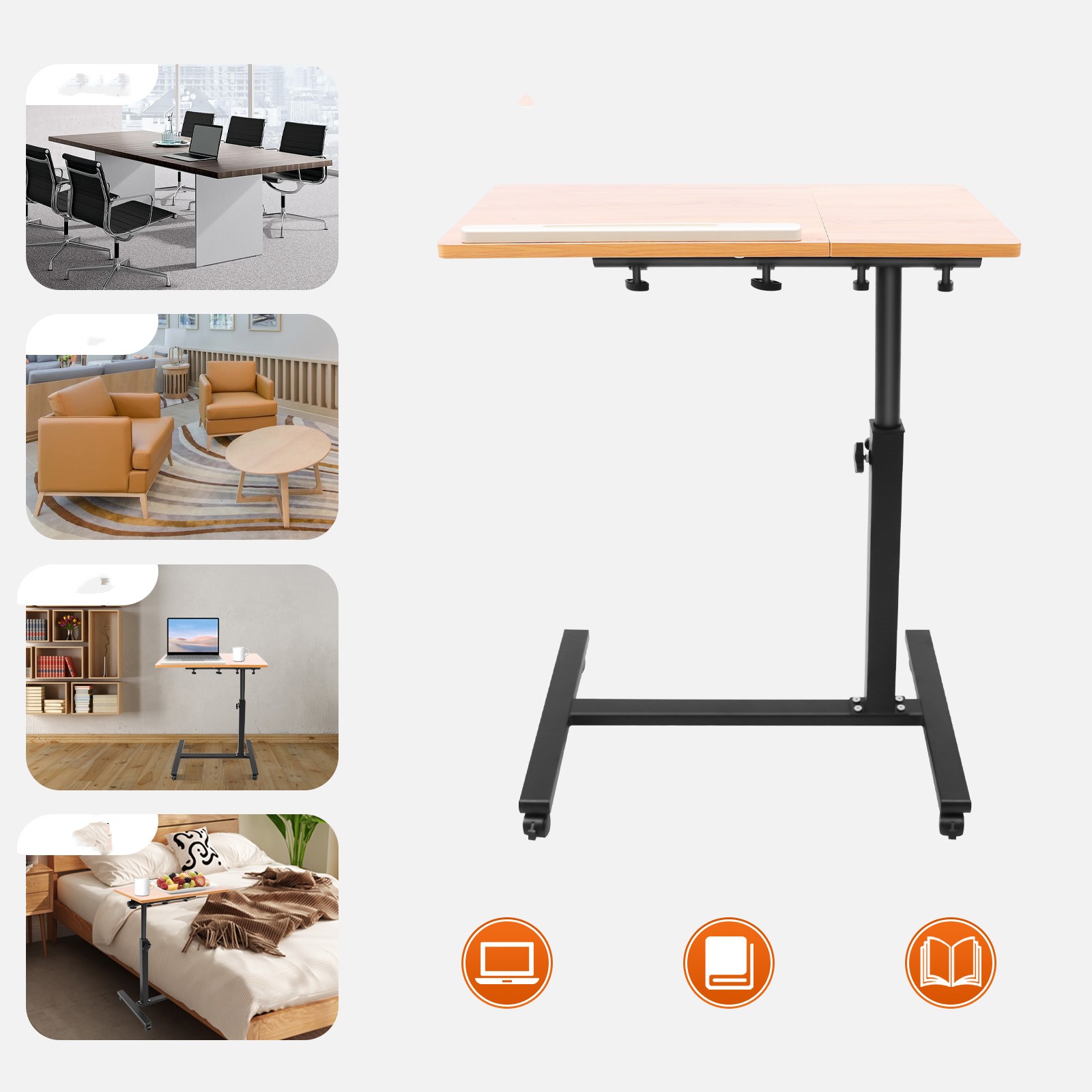 Mobile Laptop Table Adjustable - Desk Setup Ideas 리뷰 및 가격