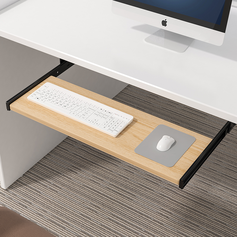 Wood Keyboard Tray Under Desk  - Desk Setup With Keyboard Tray 리뷰 및 가격
