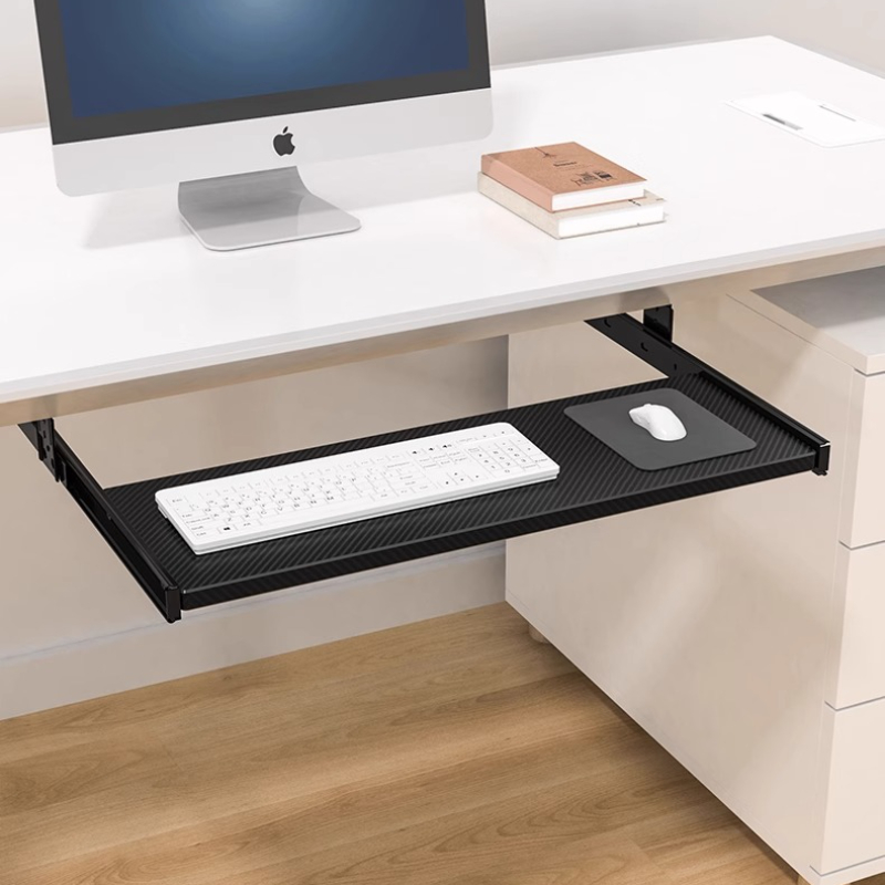 Wood Keyboard Tray Under Desk  - Desk Setup With Keyboard Tray 리뷰 및 가격