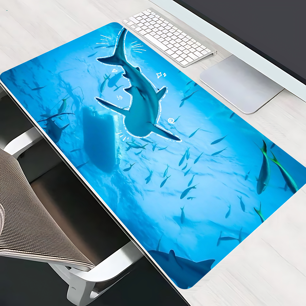 Luxury Ocean Whale Shark Patte - Desk Pad Leather Large 리뷰 및 가격