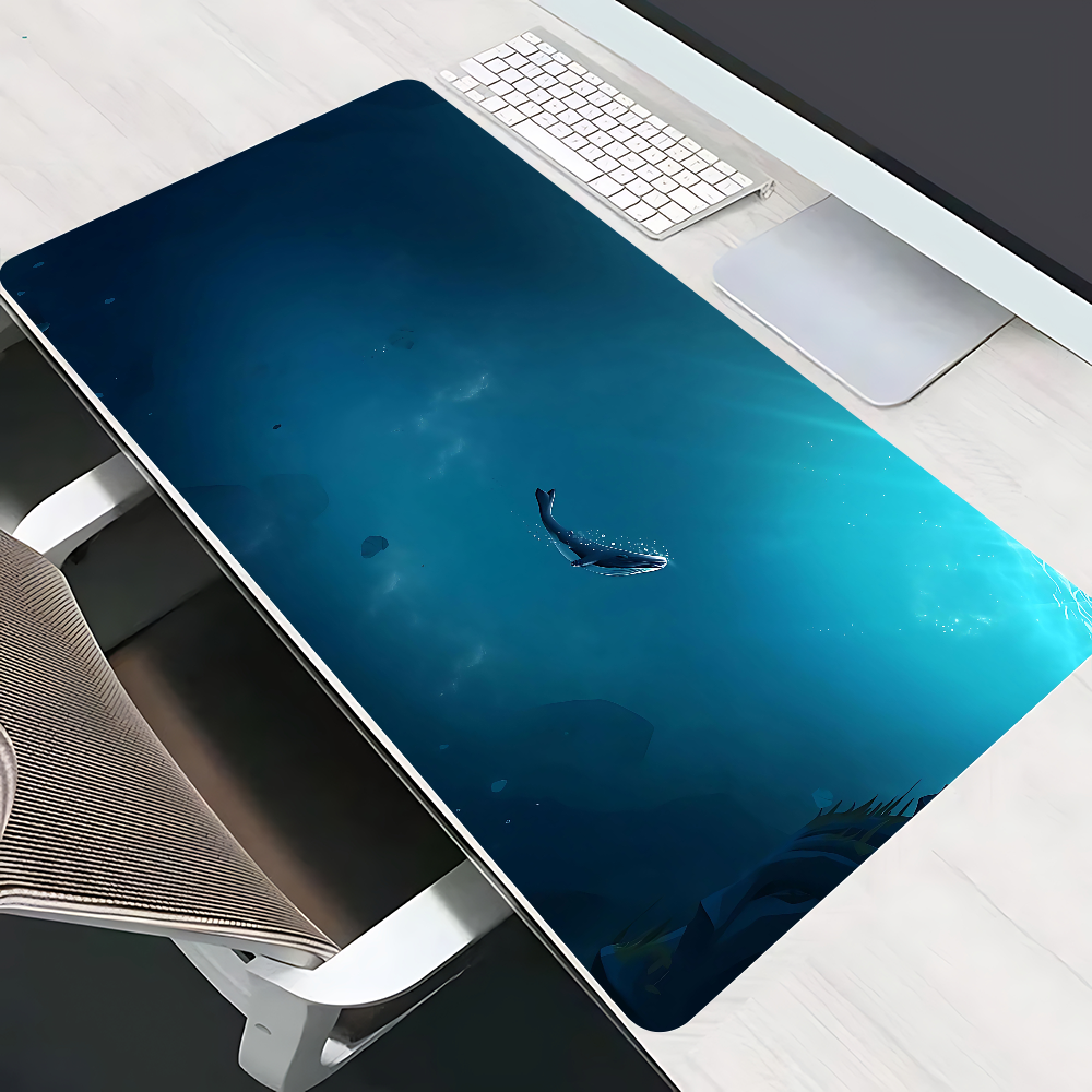 Luxury Ocean Whale Shark Patte - Desk Pad Leather Large 리뷰 및 가격