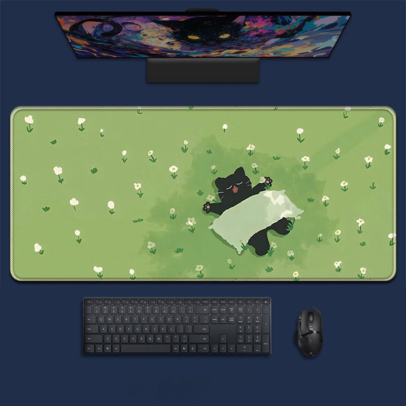 Anime Girl Forest Landscape La - Desk Setup Nature 리뷰 및 가격