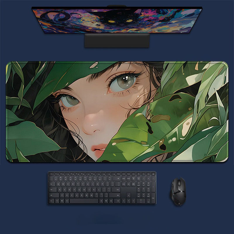Anime Girl Forest Landscape La - Desk Setup Nature 리뷰 및 가격
