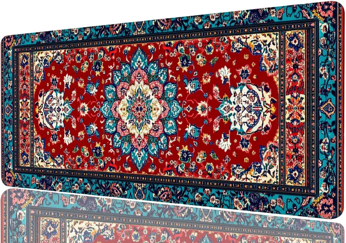 Stylish Ornate Persian Floral  - Desk Setup Rug 리뷰 및 가격
