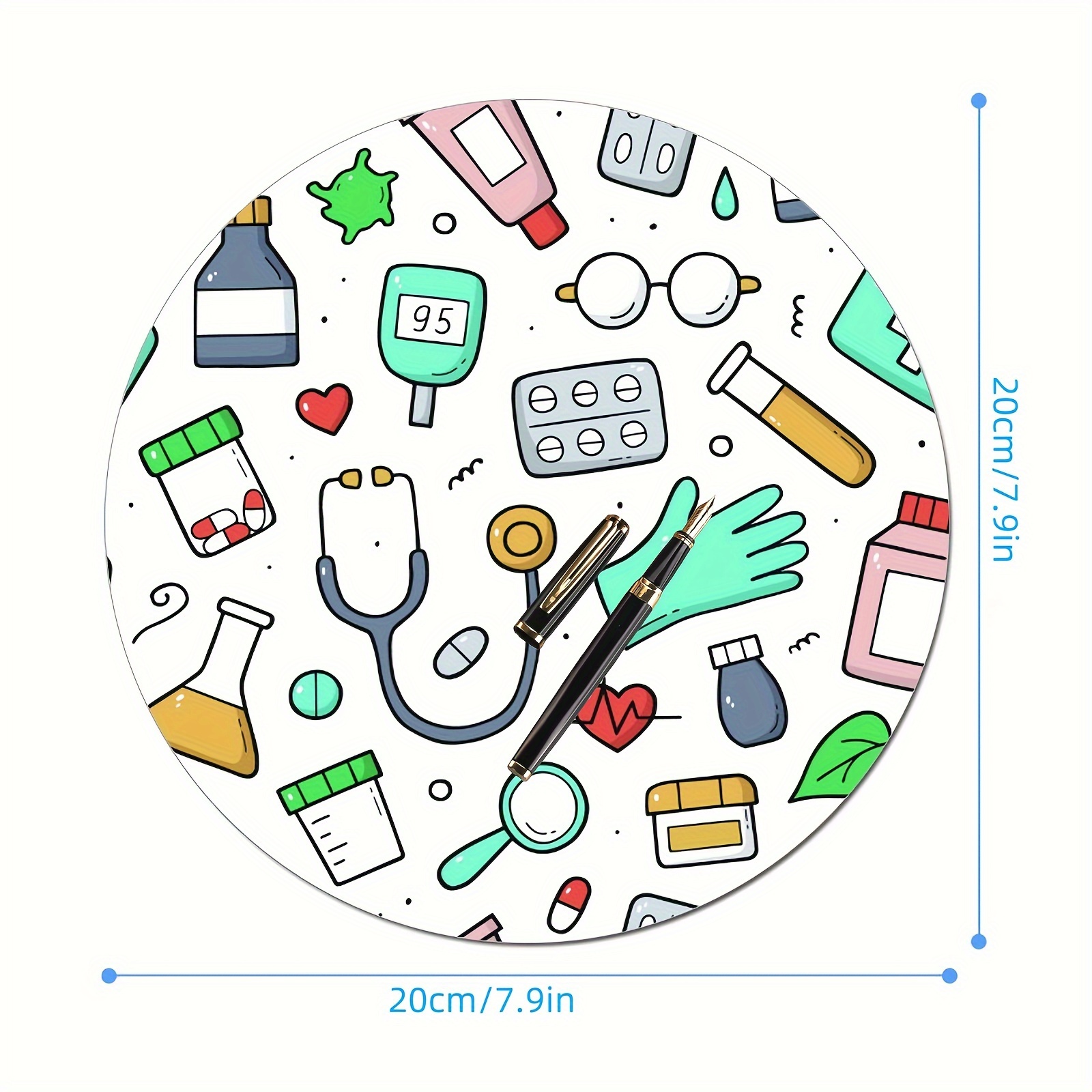 Round Nurses Doctors Office Ru - Desk Setup Rug 리뷰 및 가격
