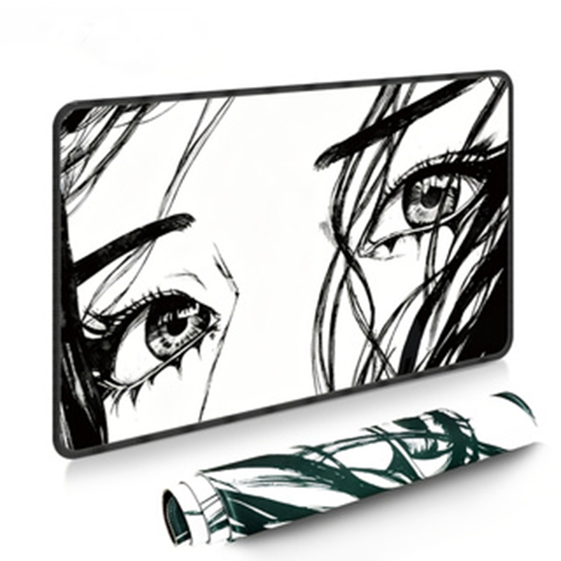 1Pcs Gaming Mouse Pad Desk Mat - Desk Setup Black And White 리뷰 및 가격