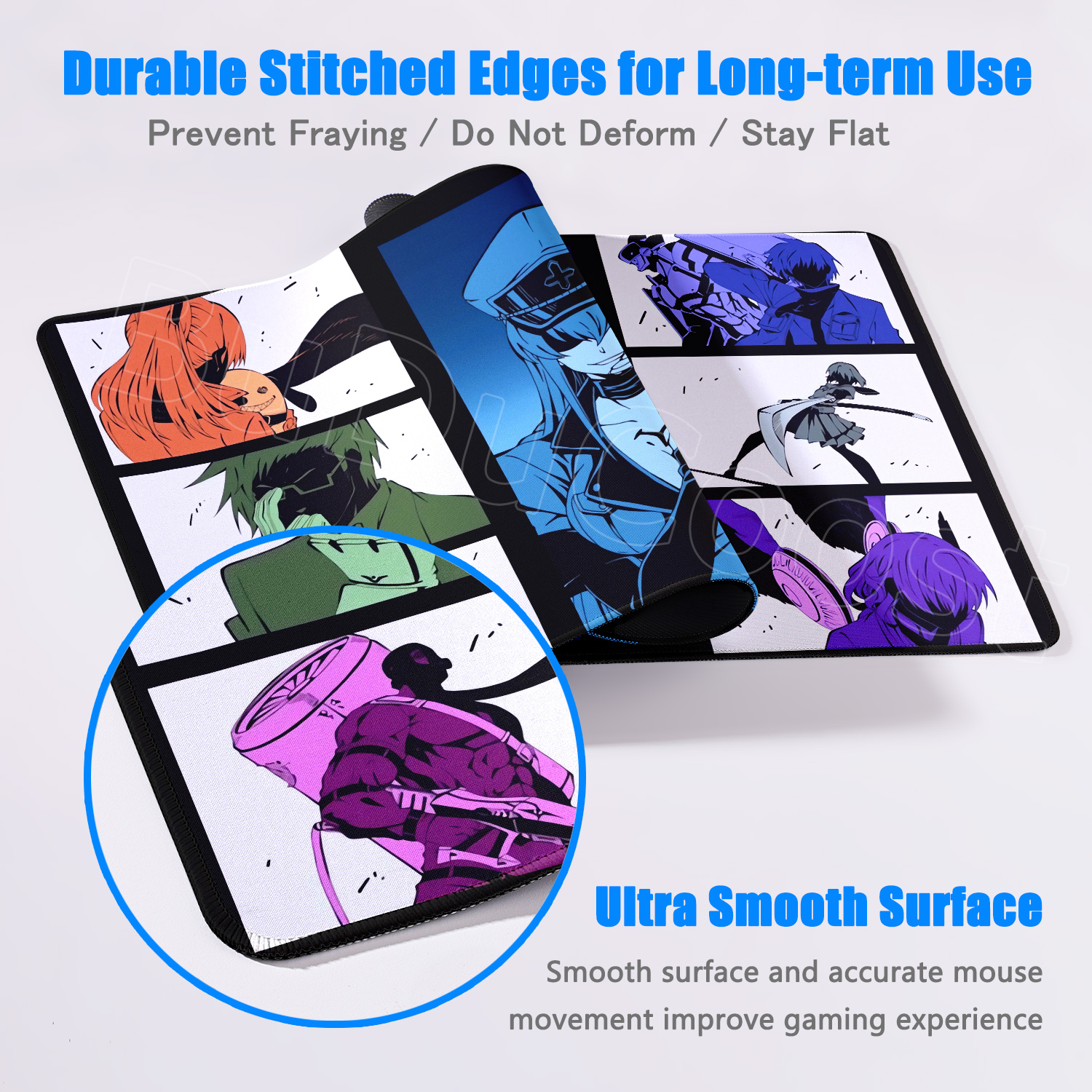 Anime Akame Ga Kill Mouse Pad  - Desk Setup Nature 리뷰 및 가격