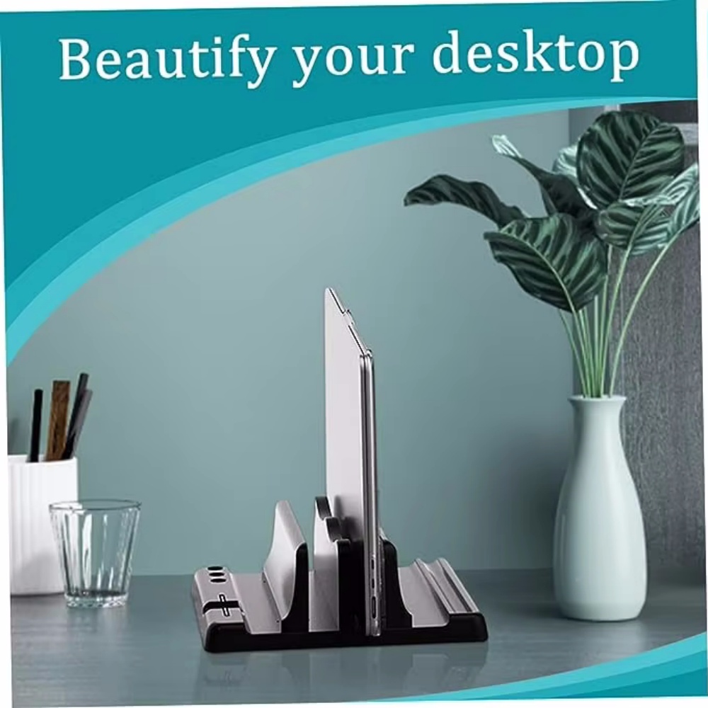 Single/Dual-Slot Vertical Lapt - Vertical Laptop Stand 리뷰 및 가격
