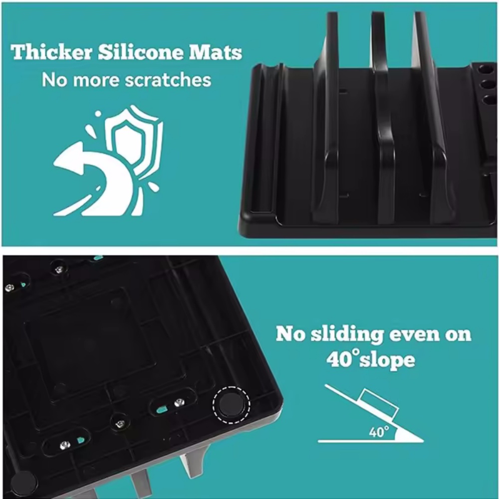 Single/Dual-Slot Vertical Lapt - Vertical Laptop Stand 리뷰 및 가격