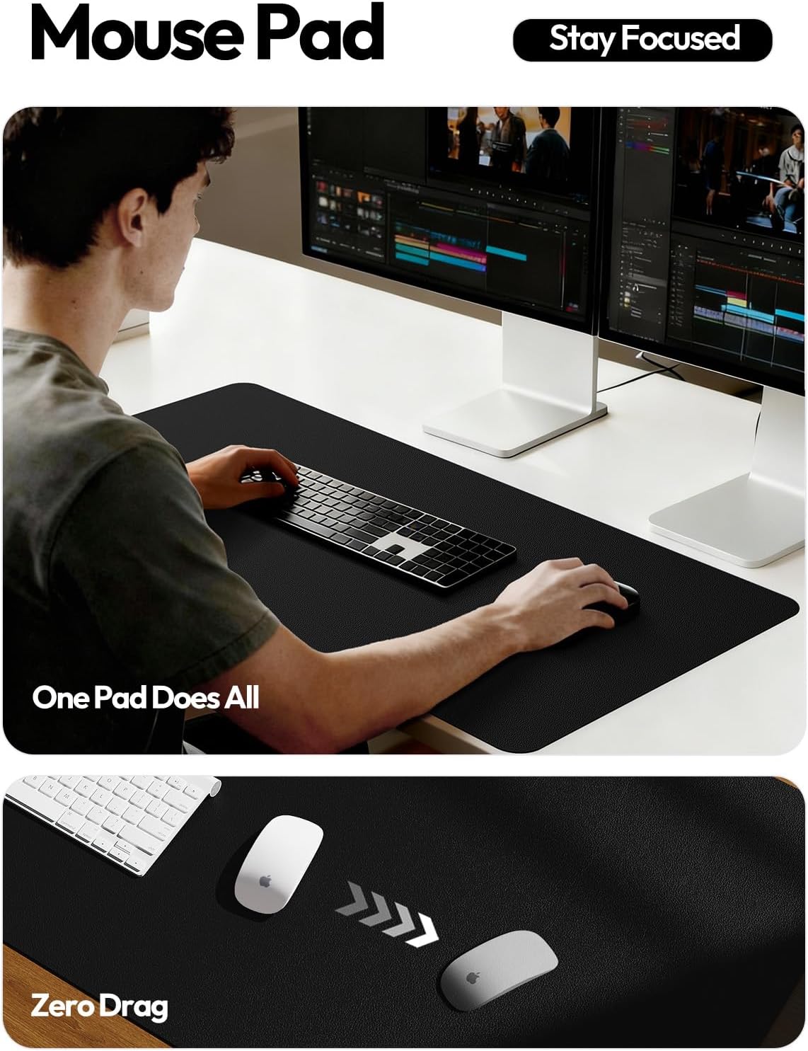 Leather Office Desk Pad Protec - Desk Pad Leather Large 리뷰 및 가격