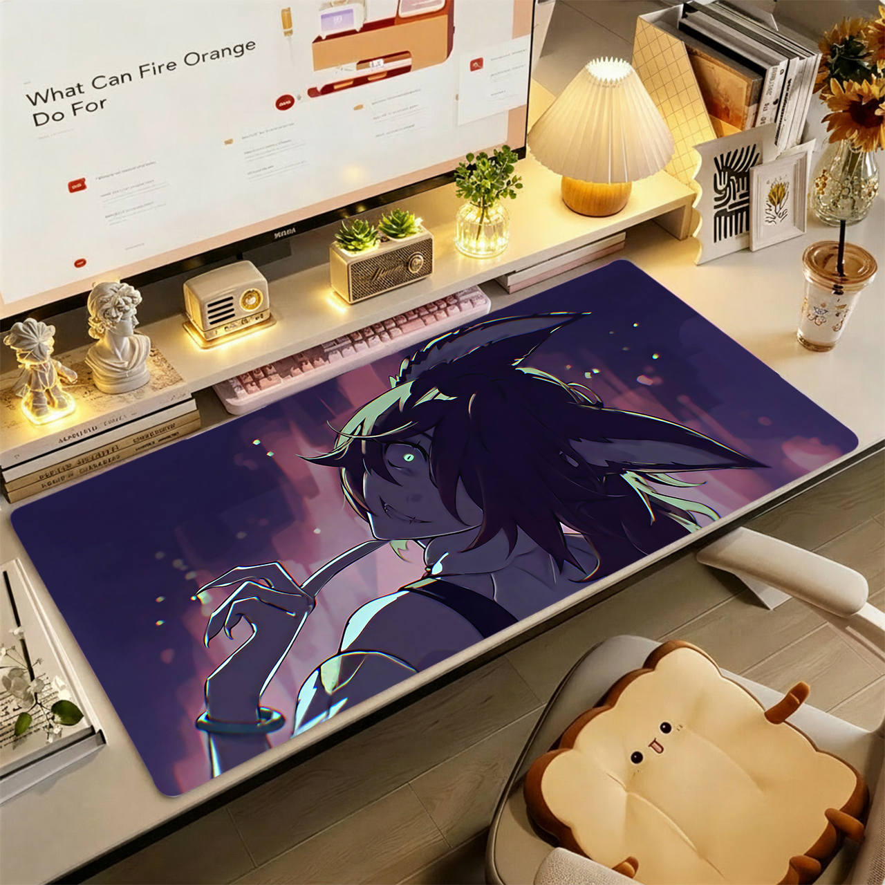 Gaming Mouse Pad, Large Desk M - Desk Setup Art 리뷰 및 가격