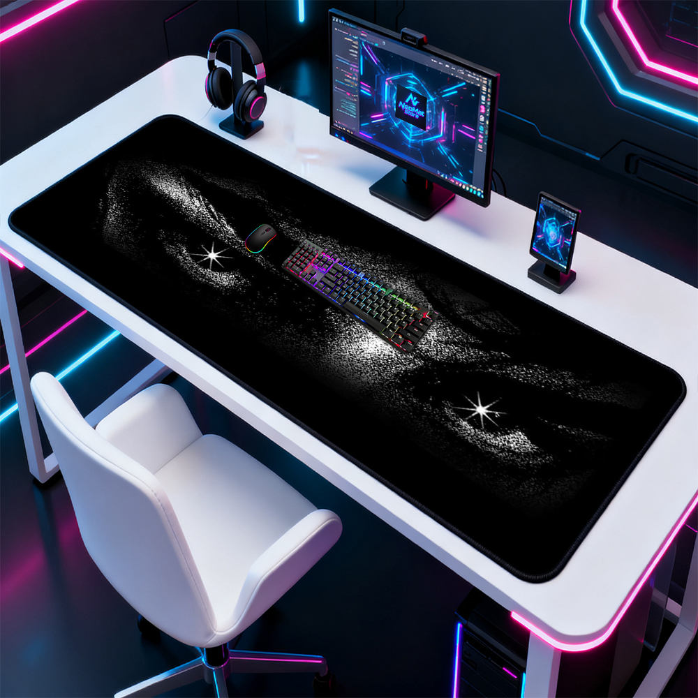 Gothic Desk Mat Extra Gaming L - Desk Setup Black And White 리뷰 및 가격