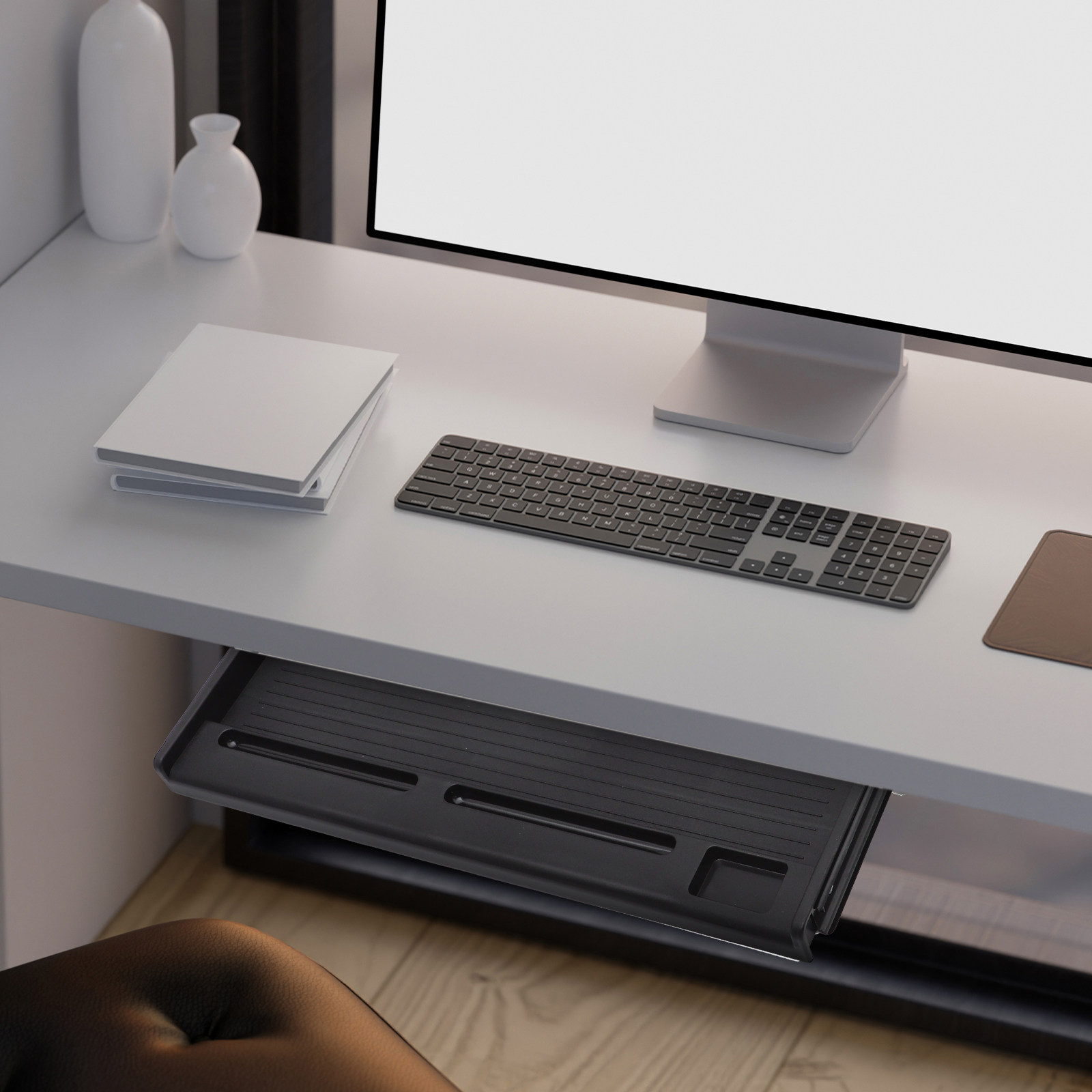 1Set Sliding Keyboard Tray Und - Desk Setup With Keyboard Tray 리뷰 및 가격