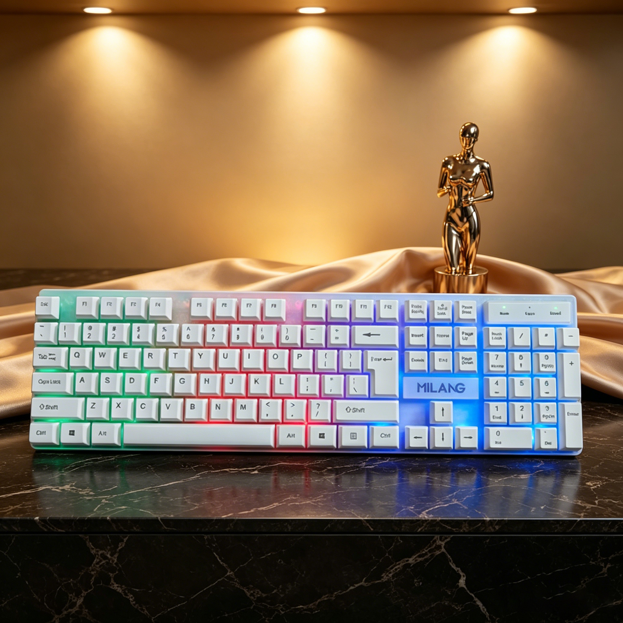 Wired RGB Backlit Keyboard Mou - Desk Setup Ergonomic 리뷰 및 가격