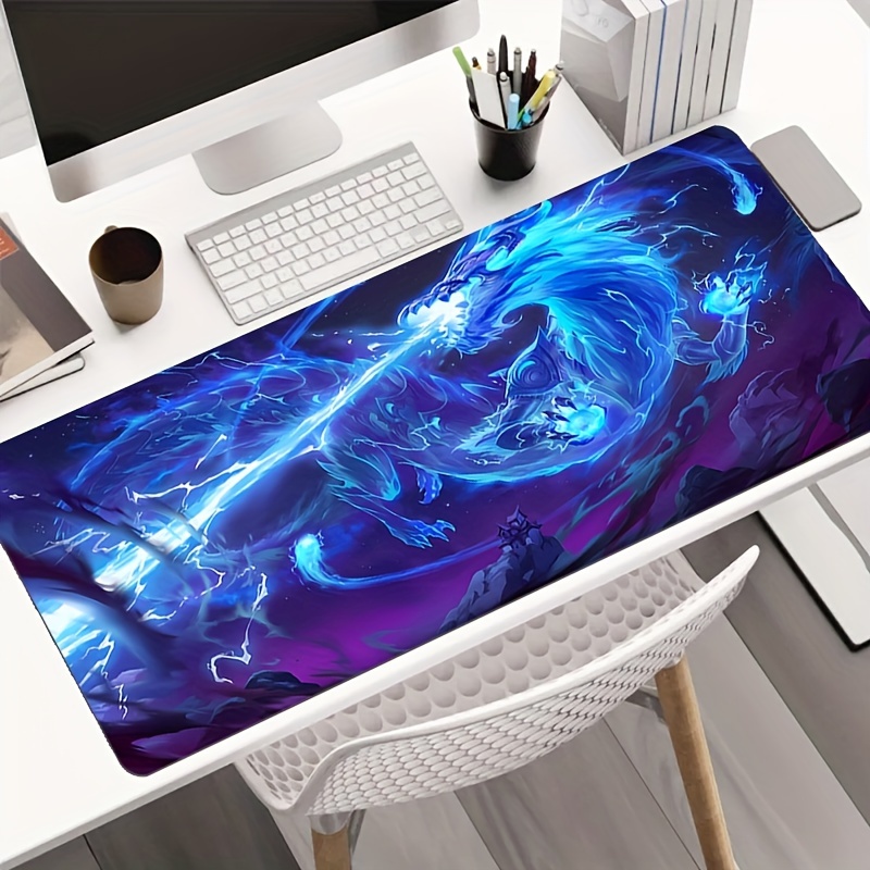 Blue Dragon Mouse Pad Speed Mo - Desk Setup Rug 리뷰 및 가격