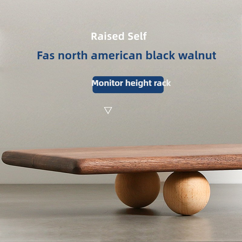 Natural Wood Desktop Riser Dua - Desk Setup Nature 리뷰 및 가격