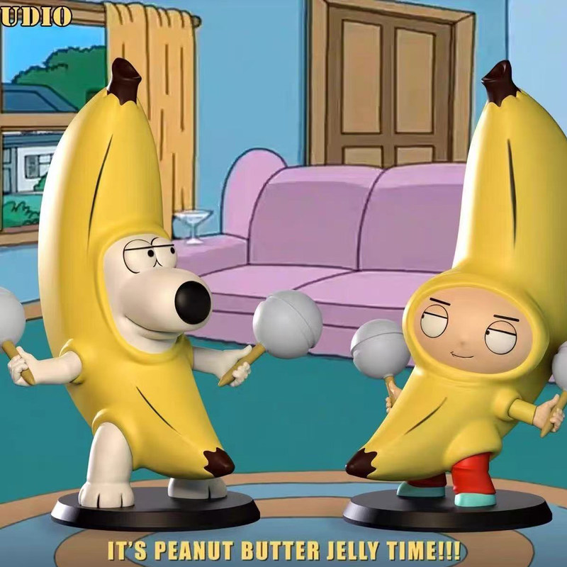 Family Guy Banana 13cm Action  - Desk Setup Tv 리뷰 및 가격