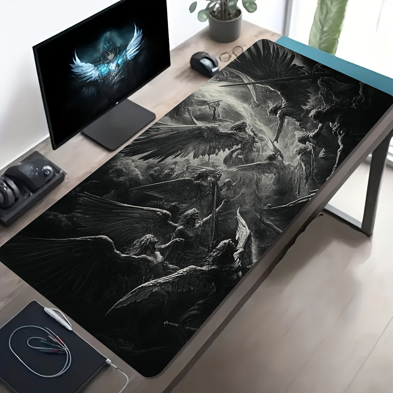 Epic Angel War Scene Extended  - Desk Setup Black And White 리뷰 및 가격