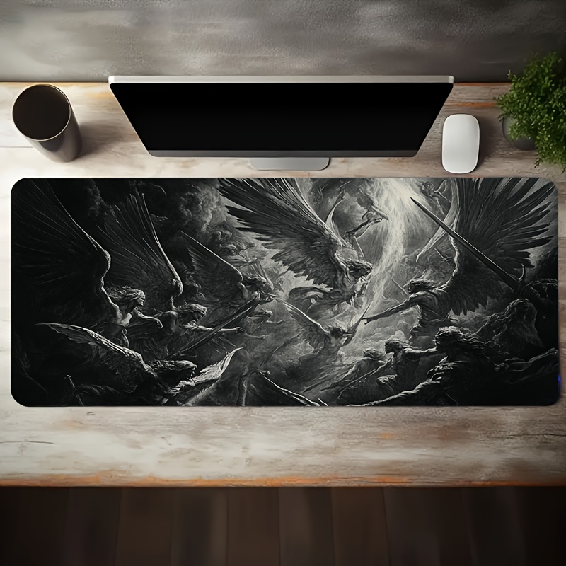 Epic Angel War Scene Extended  - Desk Setup Black And White 리뷰 및 가격