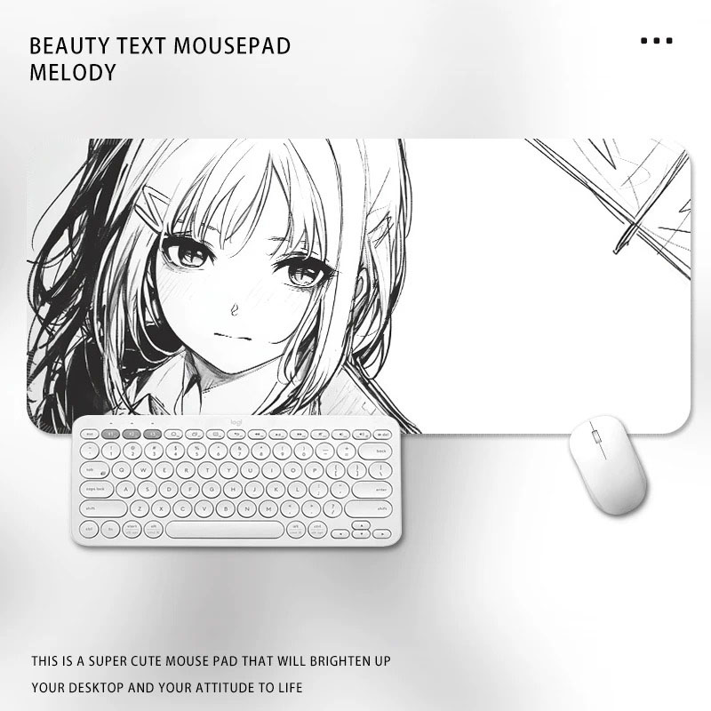 Black And White Manga Anime Gi - Desk Setup Black And White 리뷰 및 가격