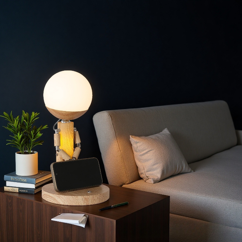 Creative Moon Desk Lamp Bedroo - Desk Setup Black And White 리뷰 및 가격