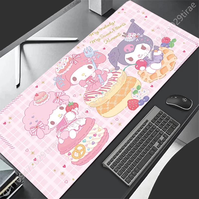 Kuromi Leather Mousepad Gaming - Desk Pad Leather Large 리뷰 및 가격