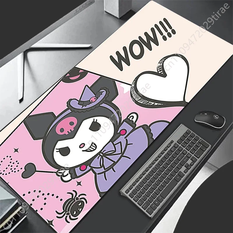 Kuromi Leather Mousepad Gaming - Desk Pad Leather Large 리뷰 및 가격
