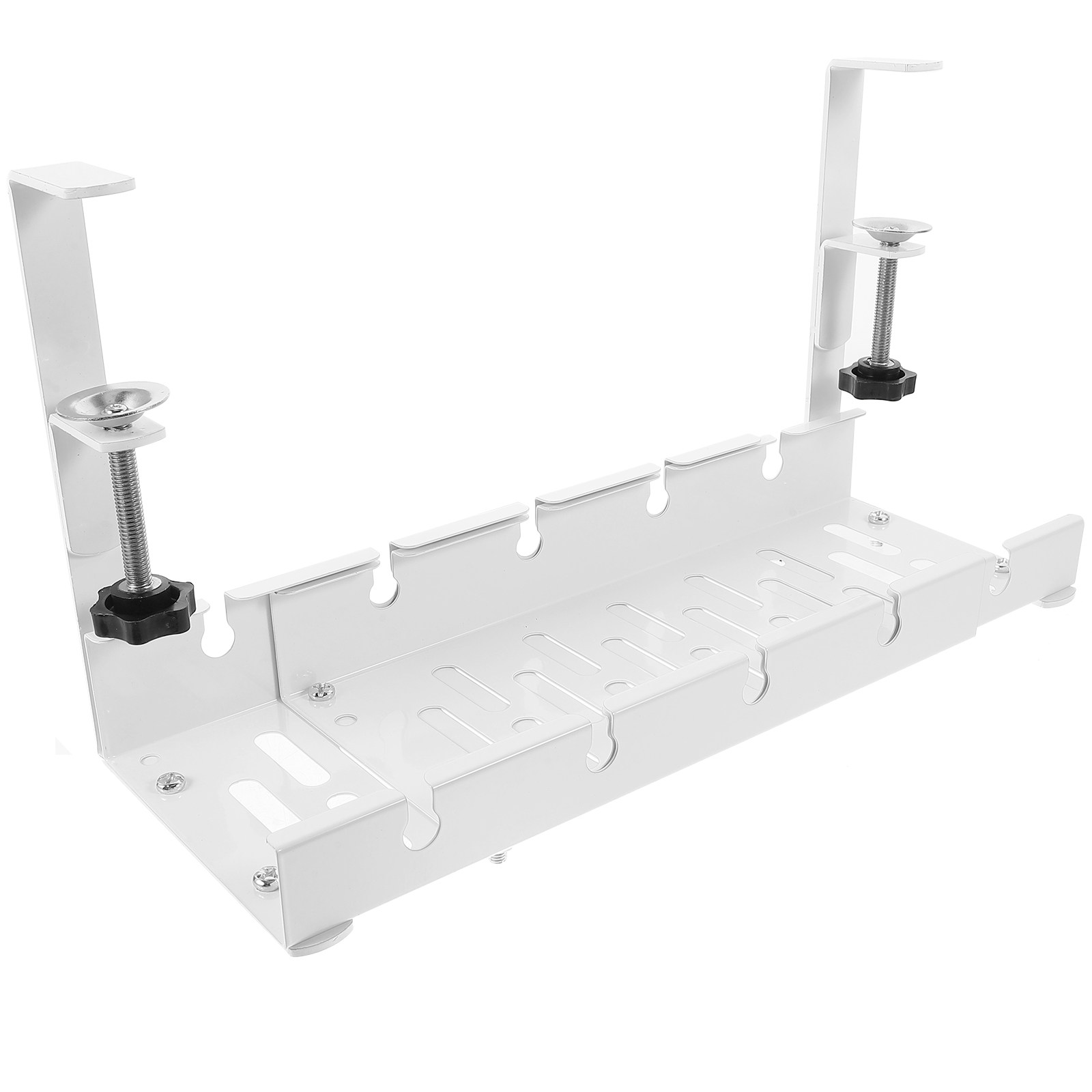 Under Desk Cable Organizer Tra - Desk Setup With Keyboard Tray 리뷰 및 가격