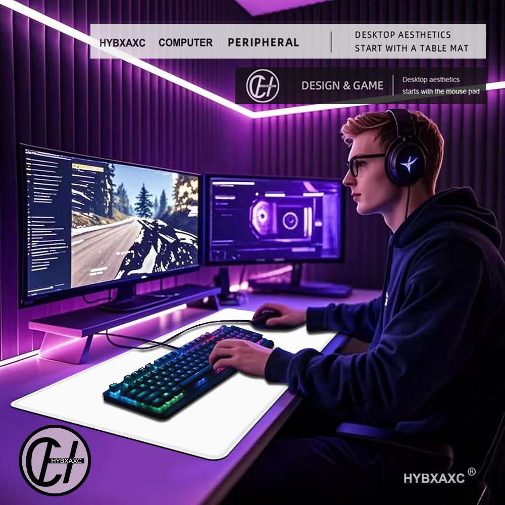 Solid Color Gaming Mouse Pad G - Desk Setup With Keyboard Tray 리뷰 및 가격