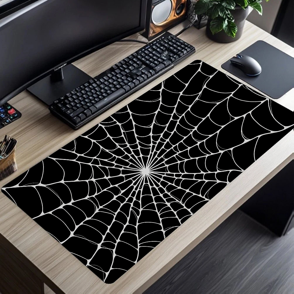 Abstract Black White Mouse Pad - Desk Setup Black And White 리뷰 및 가격