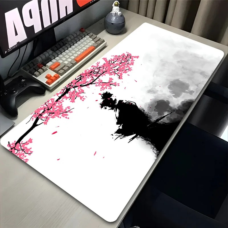 Gothic Desk Mat Big Gaming Lap - Desk Setup Black And White 리뷰 및 가격