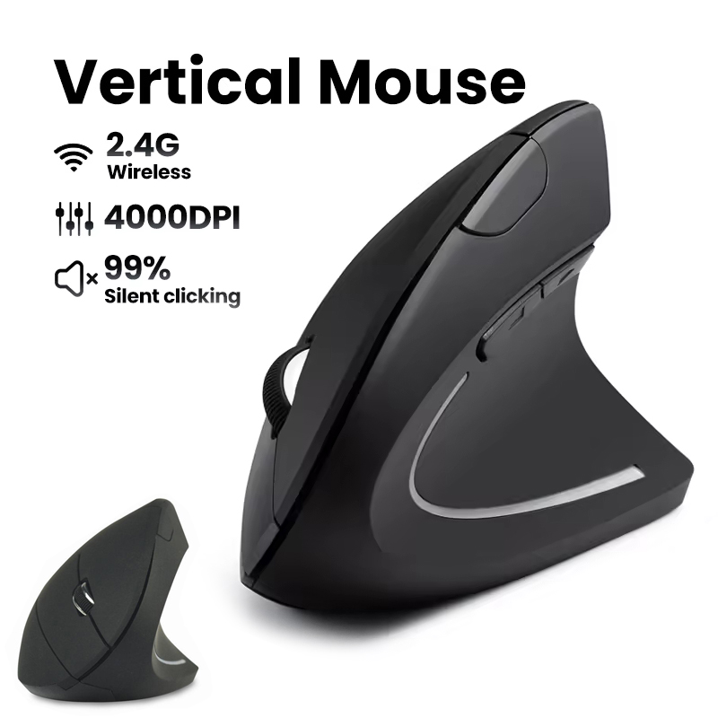 Ergonomic Wireless Mouse 1600  - Desk Setup Ergonomic 리뷰 및 가격