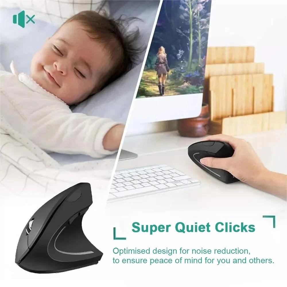 Ergonomic Wireless Mouse 1600  - Desk Setup Ergonomic 리뷰 및 가격