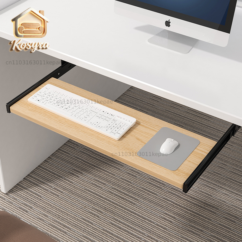 Wood Keyboard Tray Under Desk  - Desk Setup With Keyboard Tray 리뷰 및 가격