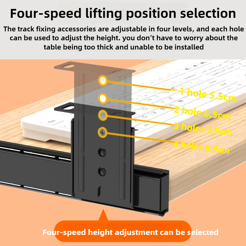 Wood Keyboard Tray Under Desk  - Desk Setup With Keyboard Tray 리뷰 및 가격