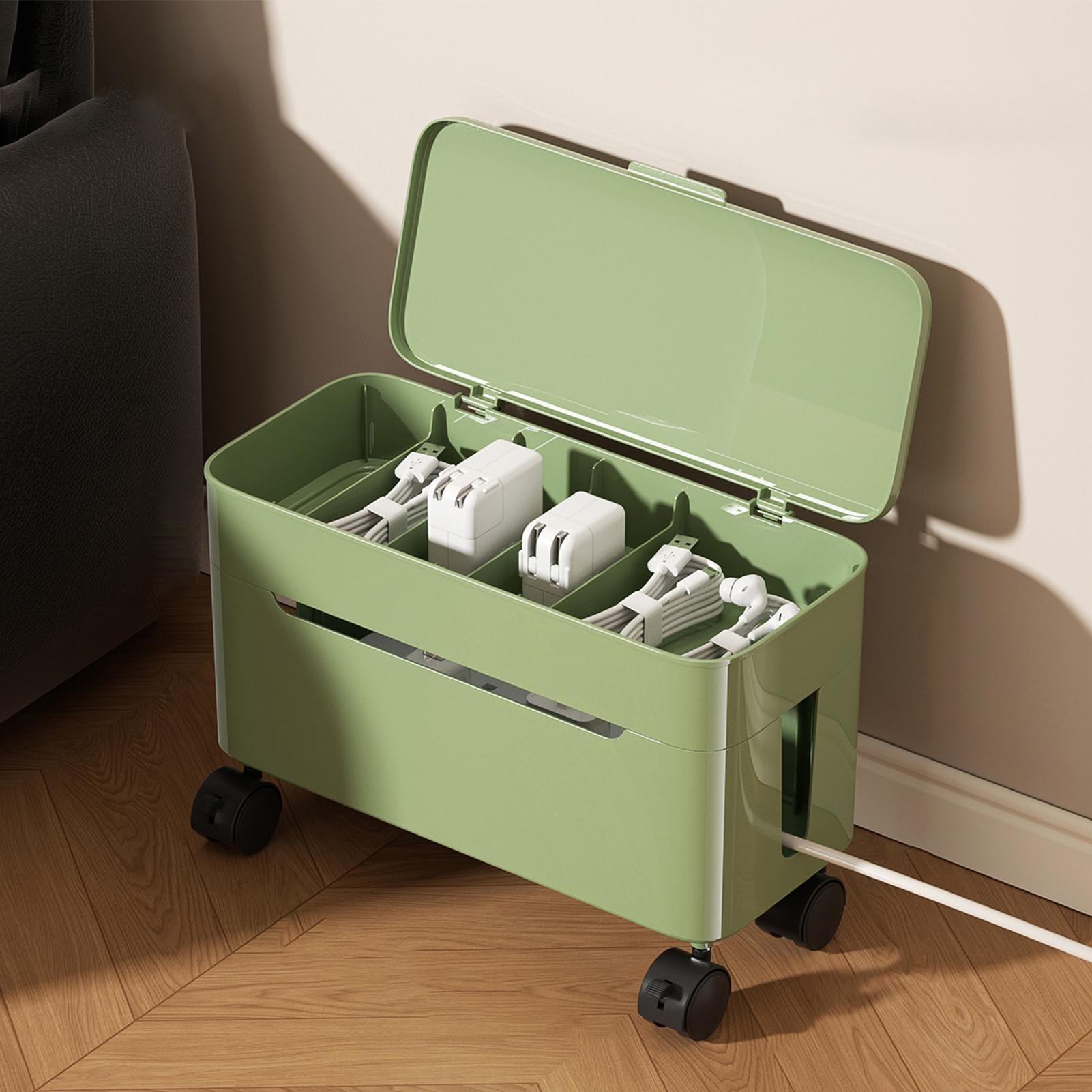 Cord Management Box Wire Stora - Desk Setup Tv 리뷰 및 가격