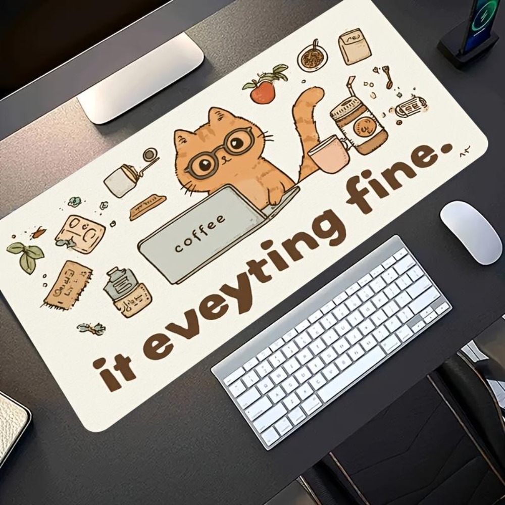Hand-drawn patterns, an orange - Desk Setup Art 리뷰 및 가격