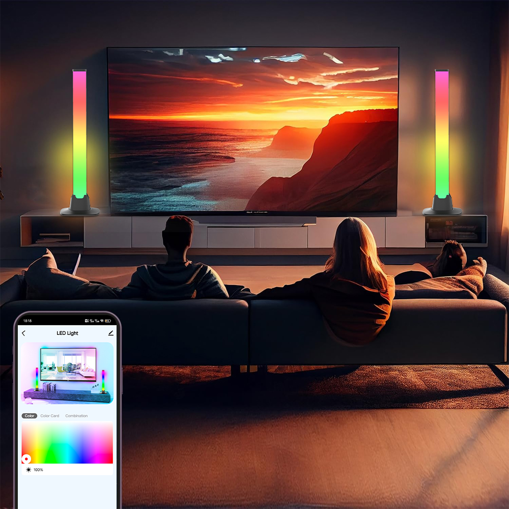 RGB LED Lights Bar Bluetooth S - Desk Setup Tv 리뷰 및 가격