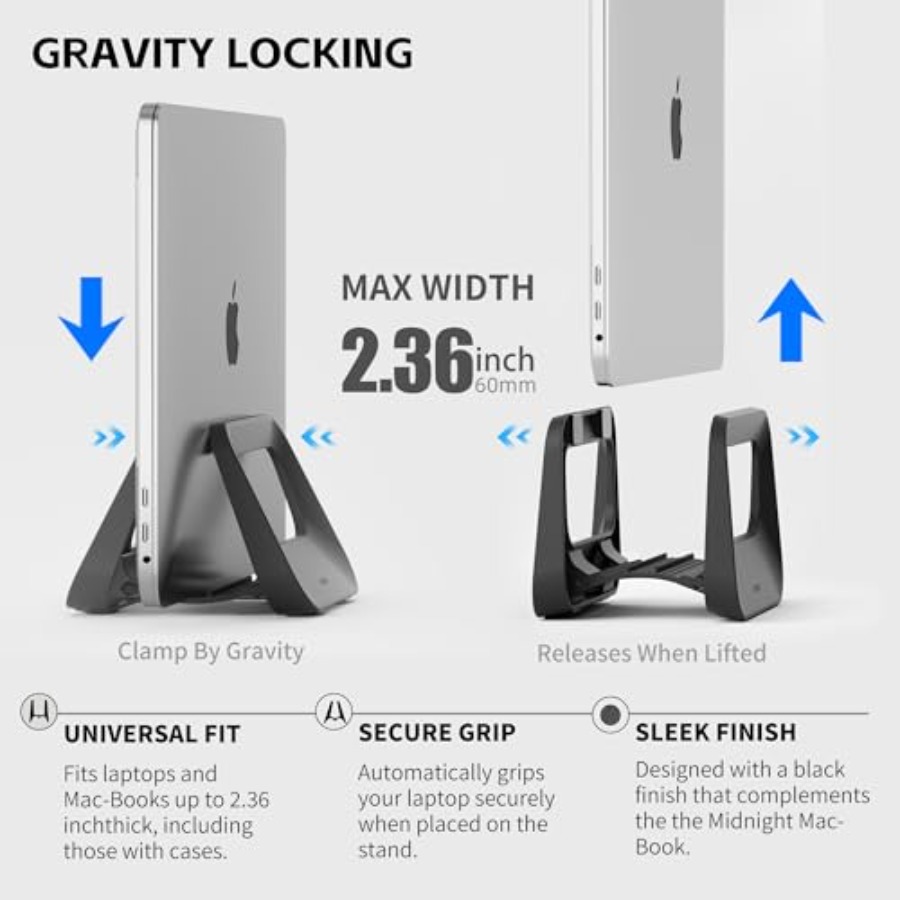 Vertical Laptop Stand for Desk - Vertical Laptop Stand 리뷰 및 가격