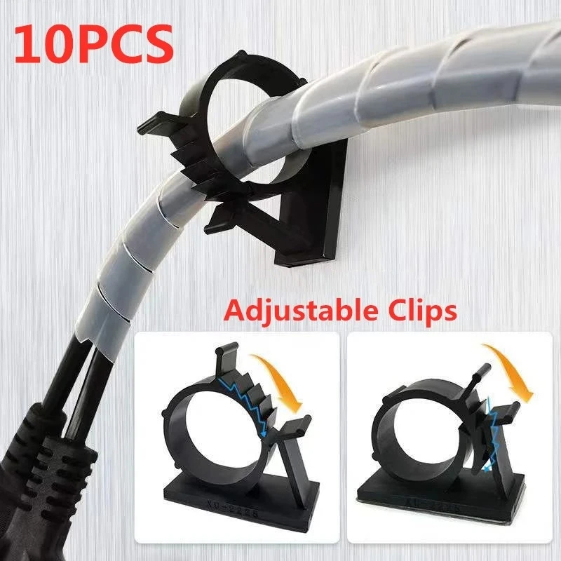 Cable Organizer Self Adhesive  - Desk Setup Ideas 리뷰 및 가격