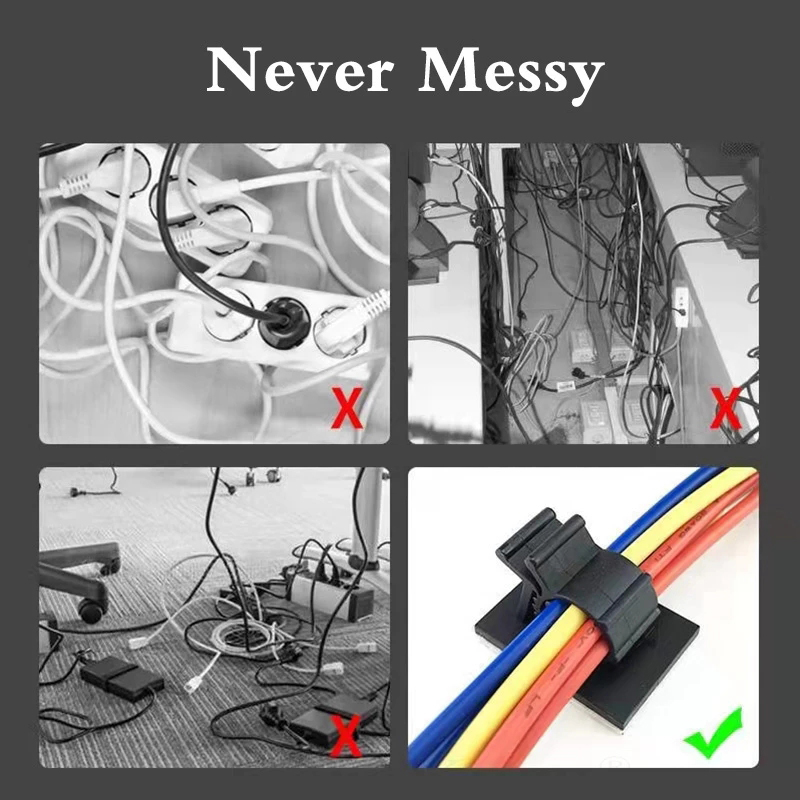 Cable Organizer Self Adhesive  - Desk Setup Ideas 리뷰 및 가격