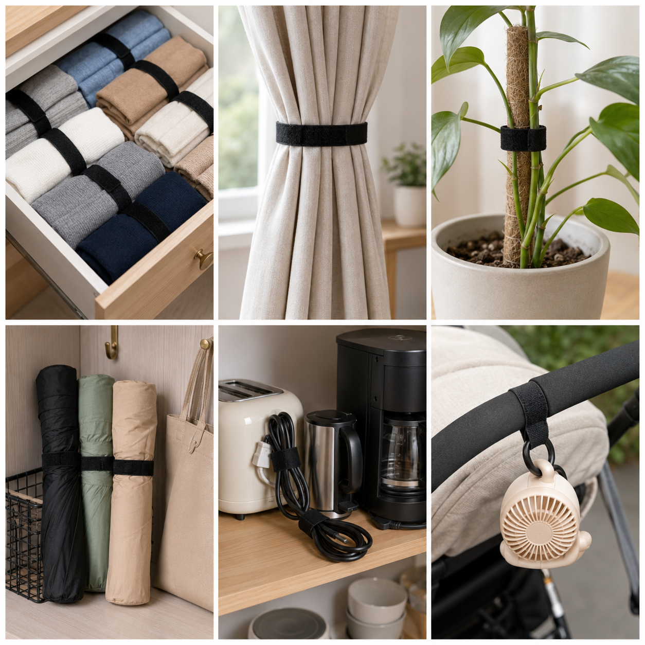 Velcros Straps Reusable Organi - Desk Setup Tv 리뷰 및 가격