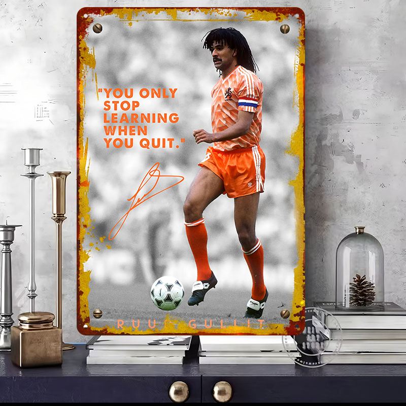 Ruud Gullit Football Player Wa - Desk Setup Art 리뷰 및 가격