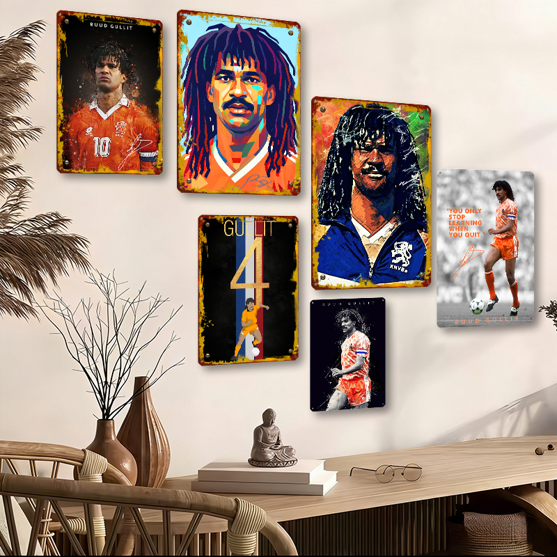Ruud Gullit Football Player Wa - Desk Setup Art 리뷰 및 가격