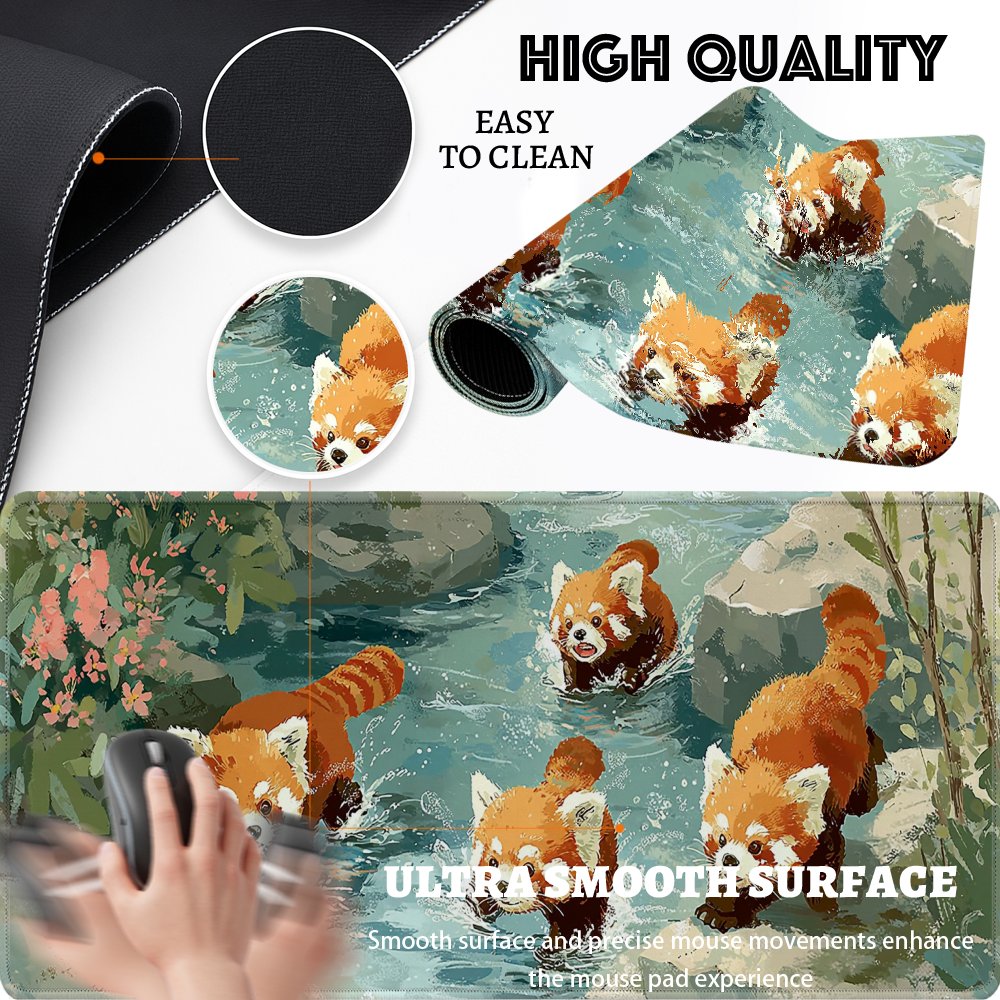 Four Red Pandas Playing in Str - Desk Setup Streaming 리뷰 및 가격