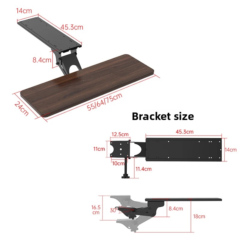 Ergonomic Under Desk Keyboard  - Desk Setup With Keyboard Tray 리뷰 및 가격
